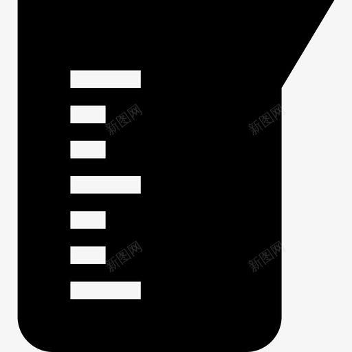 烧杯化学罐子svg_新图网 https://ixintu.com 化学 烧杯 化学化 罐子 量具 小黑