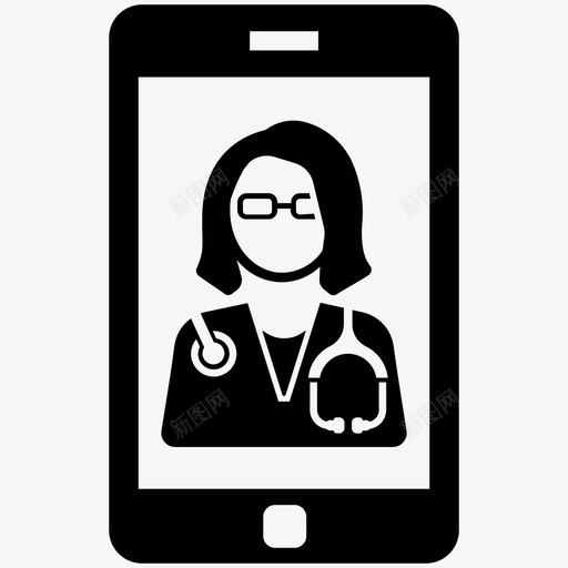 在线医生支持咨询急救svg_新图网 https://ixintu.com 在线 医生 支持 医疗保健 医疗 咨询 急救 移动 帮助
