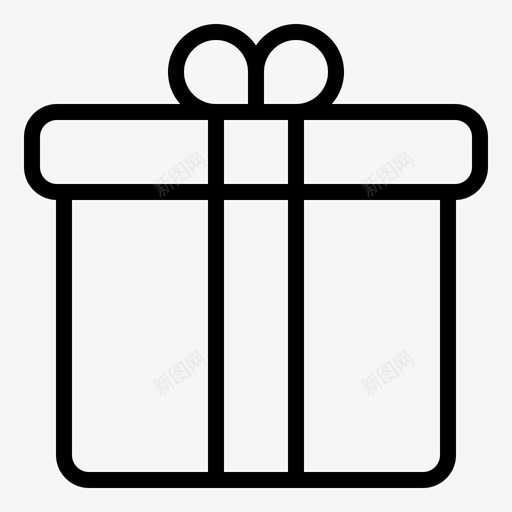 礼品盒子圣诞节svg_新图网 https://ixintu.com 圣诞节 礼品 礼品盒 盒子 圣诞 节假日 冬天