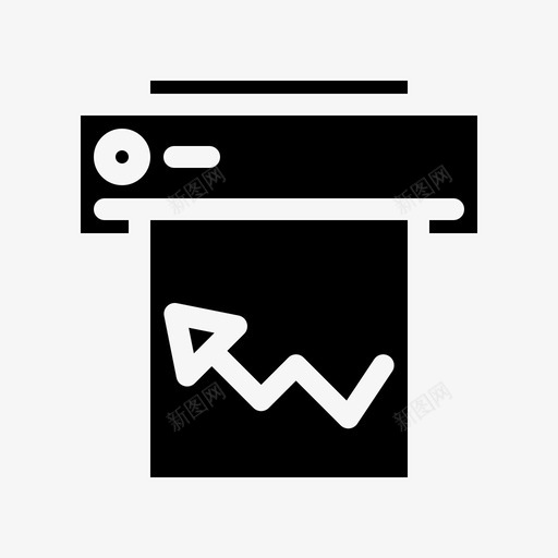 箭头左点svg_新图网 https://ixintu.com 打印 箭头 左点 图示