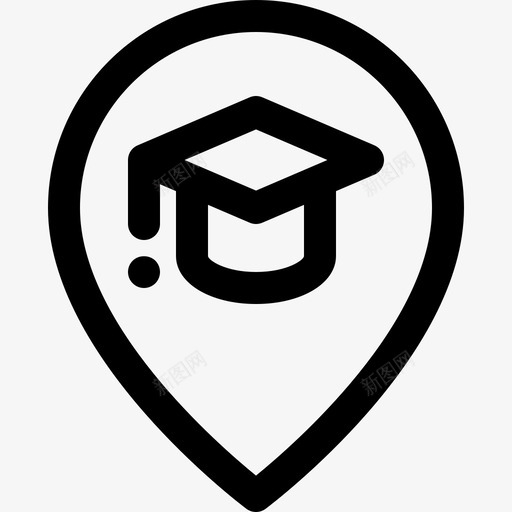 别针教育位置svg_新图网 https://ixintu.com 别针 教育 位置 地图 学校教育 学校 大纲