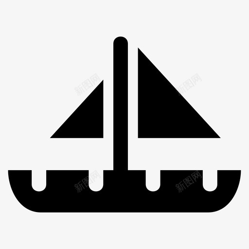 帆船大海轮船svg_新图网 https://ixintu.com 帆船 大海 轮船 度假