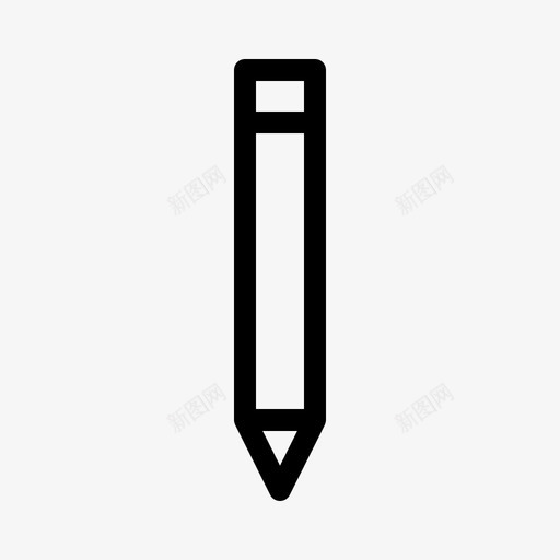 铅笔学校写字svg_新图网 https://ixintu.com 铅笔 学校 写字 教育