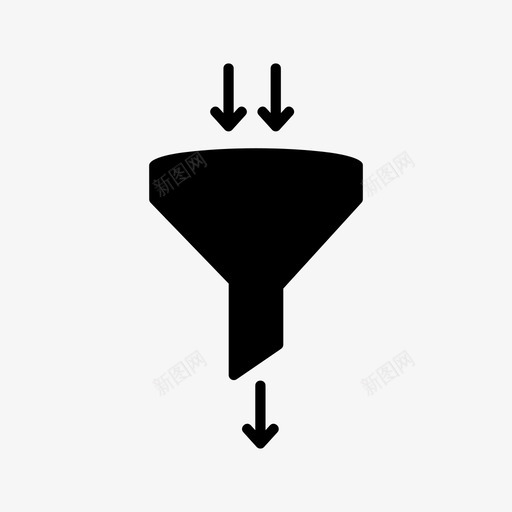 过滤器箭头电子商务svg_新图网 https://ixintu.com 过滤器 箭头 电子商务 漏斗 网上商店 购物