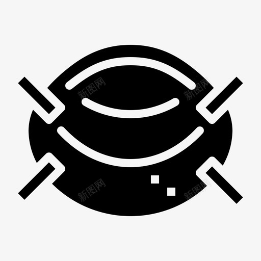 面罩面部污染svg_新图网 https://ixintu.com 面罩 面部 污染 防护 固体