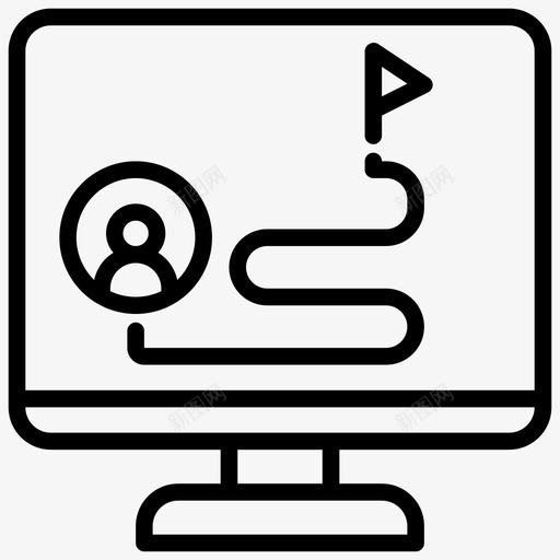 职业规划计算机人力资源svg_新图网 https://ixintu.com 职业规划 计算机 人力资源