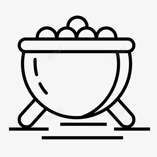 釜万圣节哈利波特svg_新图网 https://ixintu.com 万圣节 哈利波特 魔术 神话 收藏