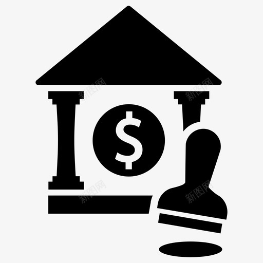 住房贷款批准抵押贷款svg_新图网 https://ixintu.com 住房贷款 批准 抵押贷款 房地产 个人 业务