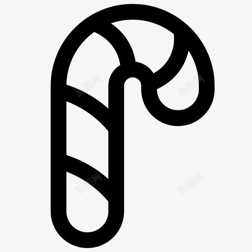 糖果手杖圣诞节万圣节svg_新图网 https://ixintu.com 糖果 手杖 圣诞节 万圣节 棍子 直系