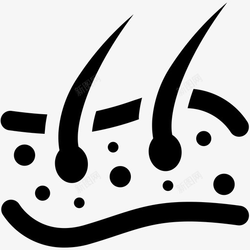 头皮皮肤科人体器官svg_新图网 https://ixintu.com 人体 器官 头皮 头皮堵塞 头皮屑 皮肤科