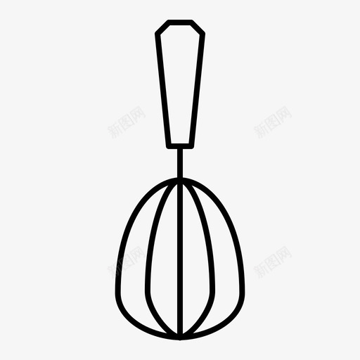 打蛋机蛋糕面团svg_新图网 https://ixintu.com 打蛋机 蛋糕 面团 搅拌机 烹饪 工具