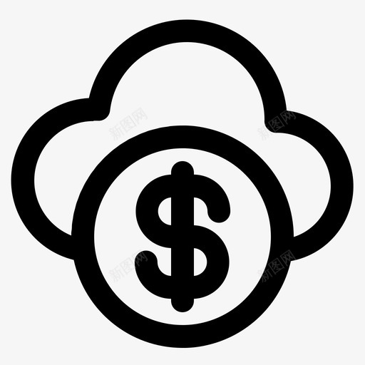 云货币金融存储svg_新图网 https://ixintu.com 货币 金融 存储