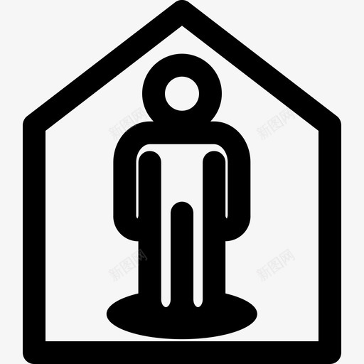 社会距离冠状病毒隔离svg_新图网 https://ixintu.com 社会 距离 隔离 冠状 病毒 自我 空间