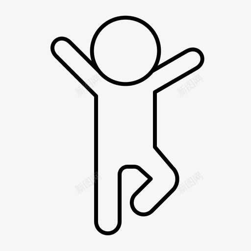 人物身材姿势svg_新图网 https://ixintu.com 人物 身材 姿势