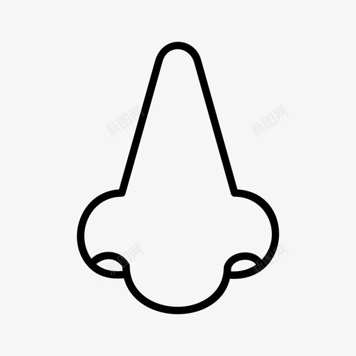 鼻过敏感冒svg_新图网 https://ixintu.com 保健 过敏 感冒 医疗