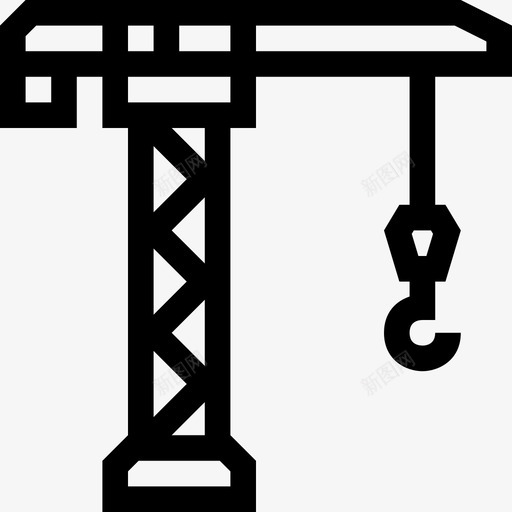 塔式起重机重型升降机svg_新图网 https://ixintu.com 塔式 起重机 重型 升降机 微型