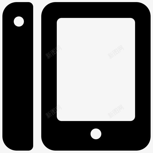 ipad平板电脑苹果设备svg_新图网 https://ixintu.com 平板电脑 苹果 设备 小工 工具 产品