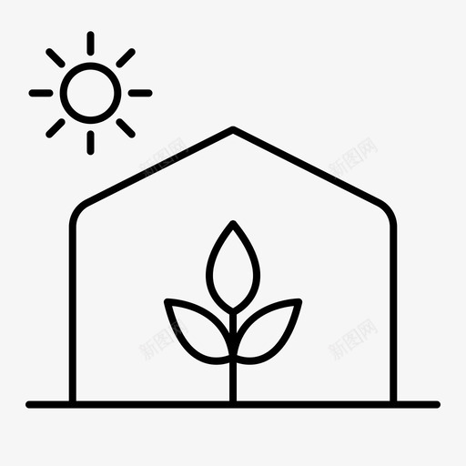 温室花园树叶svg_新图网 https://ixintu.com 温室 花园 树叶 植物 阳光 园艺