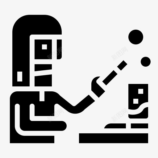 科学家化学实验svg_新图网 https://ixintu.com 科学家 化学实验 实验室