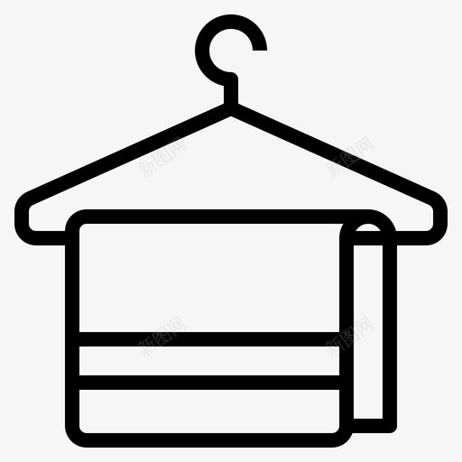 毛巾浴室清洁剂svg_新图网 https://ixintu.com 清洁剂 浴室 毛巾 洗手