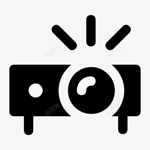 投影仪会议演示svg_新图网 https://ixintu.com 会议 投影仪 演示 管理 管理业 业务