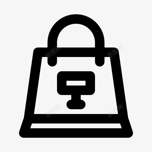 招牌包商务svg_新图网 https://ixintu.com 招牌 包商务 商务 购物 包行