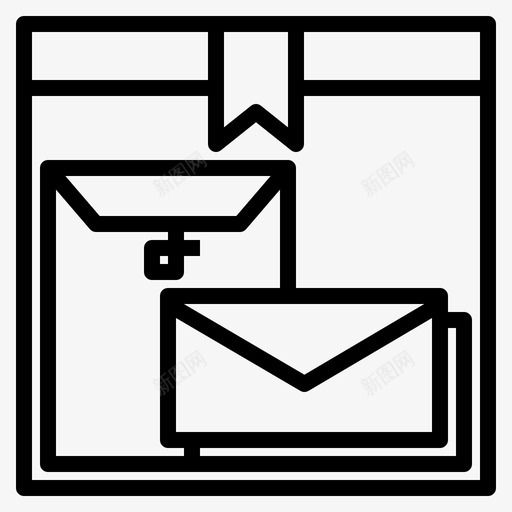 箱信邮svg_新图网 https://ixintu.com 箱信 邮递