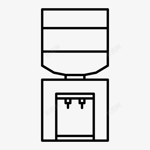 饮水机电子svg_新图网 https://ixintu.com 饮水机 电子