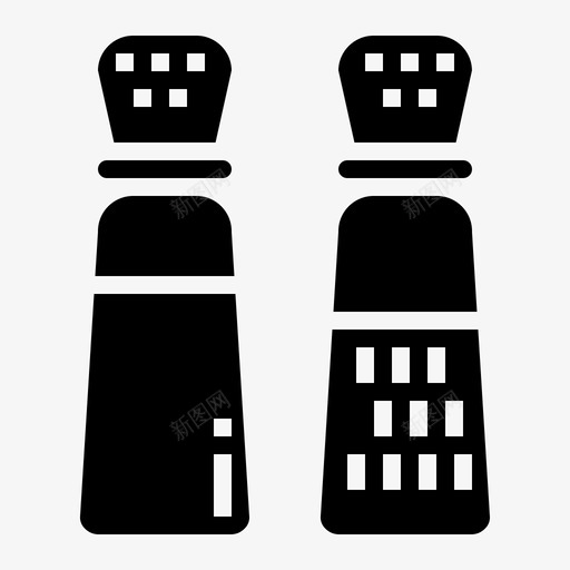 调味品瓶装香料svg_新图网 https://ixintu.com 调味品 瓶装 香料 烹饪 固体