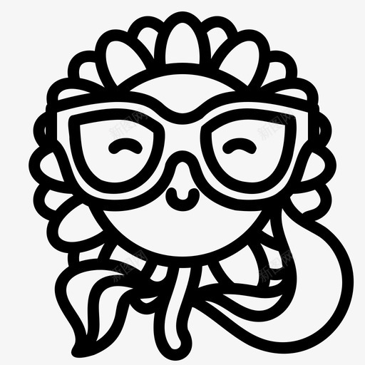 向日葵花春天svg_新图网 https://ixintu.com 春天 向日葵 花花 季节