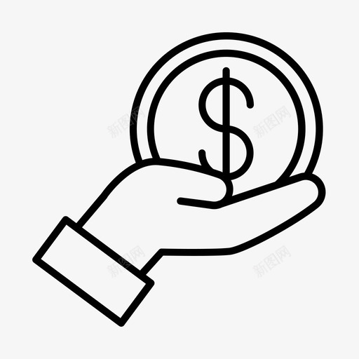 给钱生意金融svg_新图网 https://ixintu.com 给钱 生意 金融 生意场