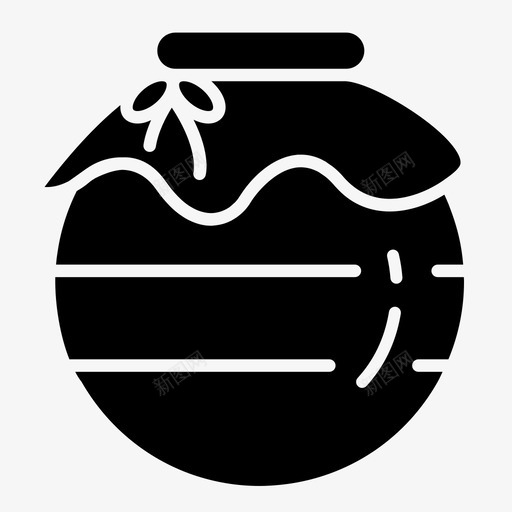 果酱罐秋天蜂蜜svg_新图网 https://ixintu.com 果酱 秋天 蜂蜜 厨房