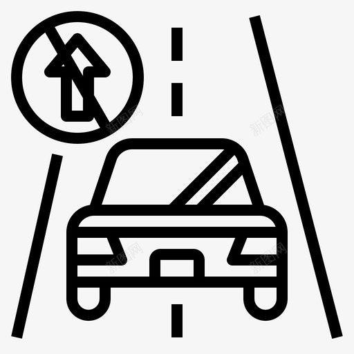 走错路危险方向svg_新图网 https://ixintu.com 走错路 危险 方向 道路 车祸