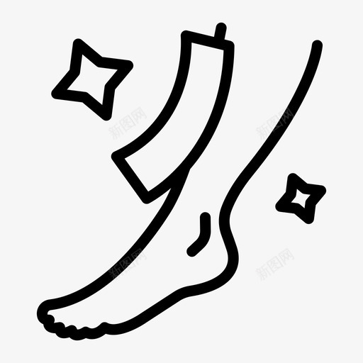 脱毛美腿美容svg_新图网 https://ixintu.com 脱毛 美腿 美容