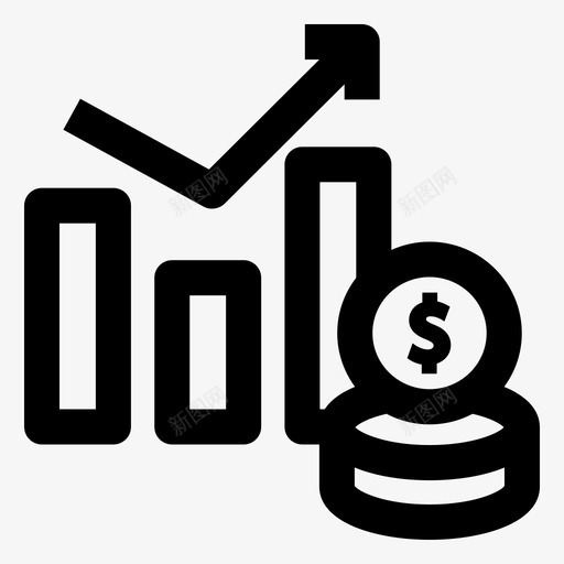 金条锭宝svg_新图网 https://ixintu.com 金条 锭宝 基本 轮廓 笔画