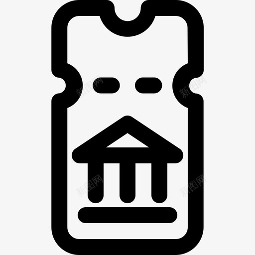 门票文化历史svg_新图网 https://ixintu.com 门票 文化历史 博物馆 交通 环礁 礁湖 代金券