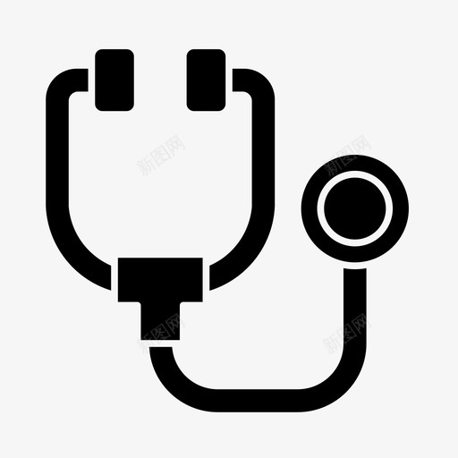 听诊器医疗保健医院svg_新图网 https://ixintu.com 听诊器 医疗保健 医院 医疗