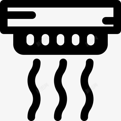 烟雾探测器安全传感器svg_新图网 https://ixintu.com 烟雾 探测器 安全 传感器