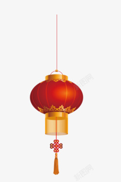 鼠年红灯笼新年喜庆装饰素材