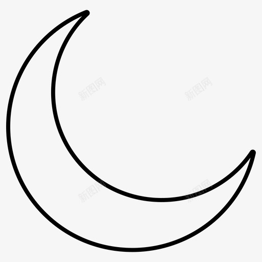 夜心情黑夜摄影svg_新图网 https://ixintu.com 摄影 心情 黑夜 安静 影线 图标