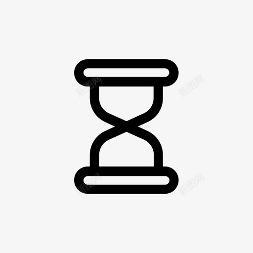时间沙漏用户界面svg_新图网 https://ixintu.com 用户界面 时间 沙漏 等等 大纲