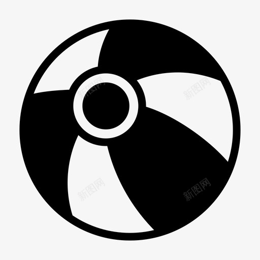 沙滩球沙滩游戏沙滩排球svg_新图网 https://ixintu.com 沙滩 游戏 沙滩排球 手球
