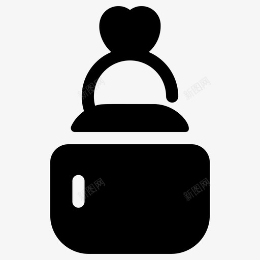 盒子戒指爱情求婚svg_新图网 https://ixintu.com 婚礼 情人节 戒指 求婚 爱情 盒子 结婚戒指盒