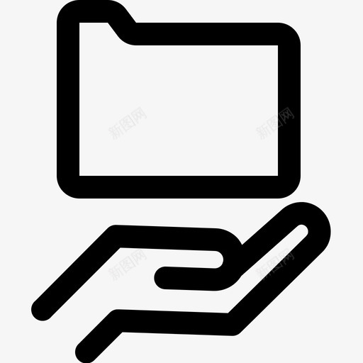 文件夹文档手svg_新图网 https://ixintu.com 共享 文件夹 文档 地图 网络