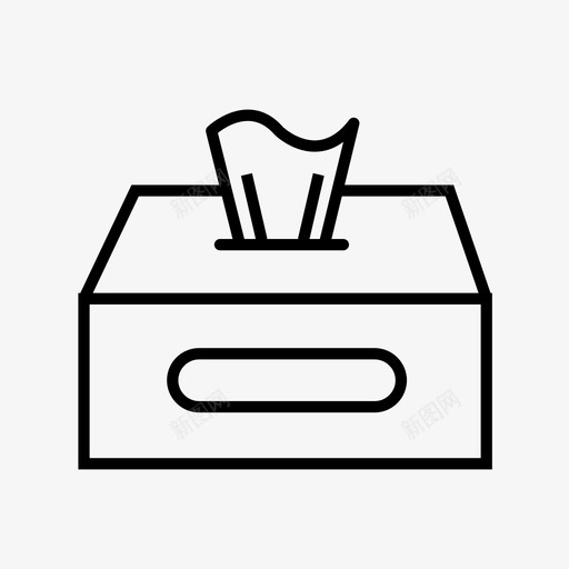 纸巾盒面部svg_新图网 https://ixintu.com 纸巾 冠状 病毒 面部 餐巾纸