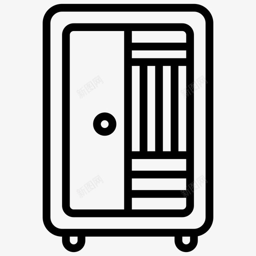 衣柜家具第二卷svg_新图网 https://ixintu.com 衣柜 家具 第二