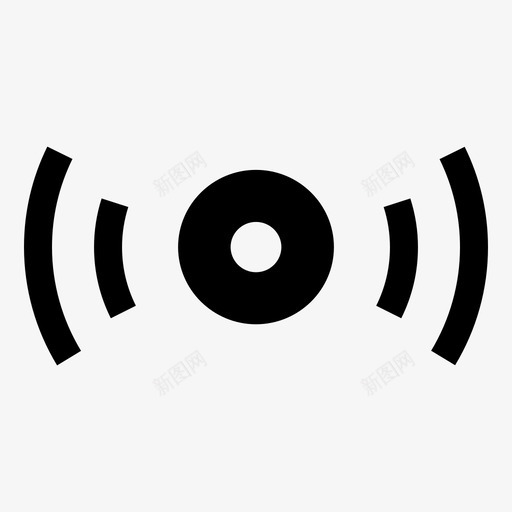 传感器火警火灾传感器svg_新图网 https://ixintu.com 传感器 火警 火灾 烟雾 基本 元素 黑色 填充
