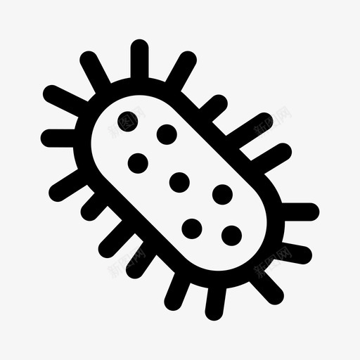 细菌疾病病菌svg_新图网 https://ixintu.com 细菌 疾病 病菌 感染 微生物 病毒 医疗保险