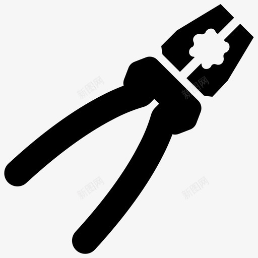 钳子夹具结构svg_新图网 https://ixintu.com 钳子 夹具 结构 刀具 修理 基本 工具