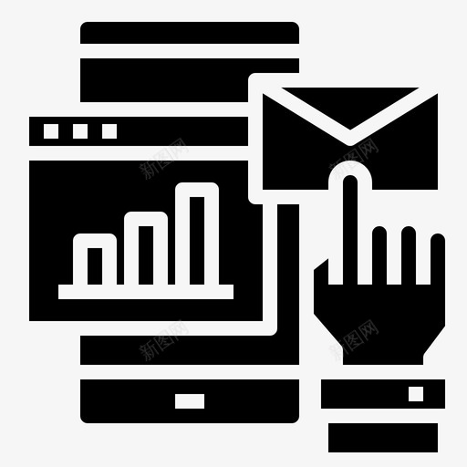 网站图表手svg_新图网 https://ixintu.com 网站 图表 邮件 智能 手机 金融 科技